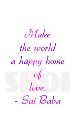 sathya sai baba Quotes & sayings  with photos