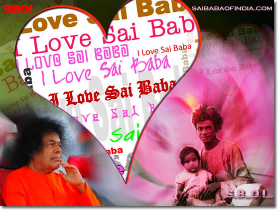 I LOVE SATHYA SAI BABA