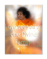 Love-sees-all-as-one-Divine-Family-sai-baba
