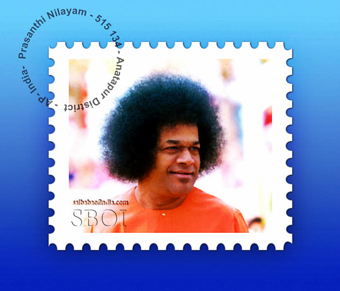 postage stamp sri sathya sai baba -A surprise letter of comfort from Swami