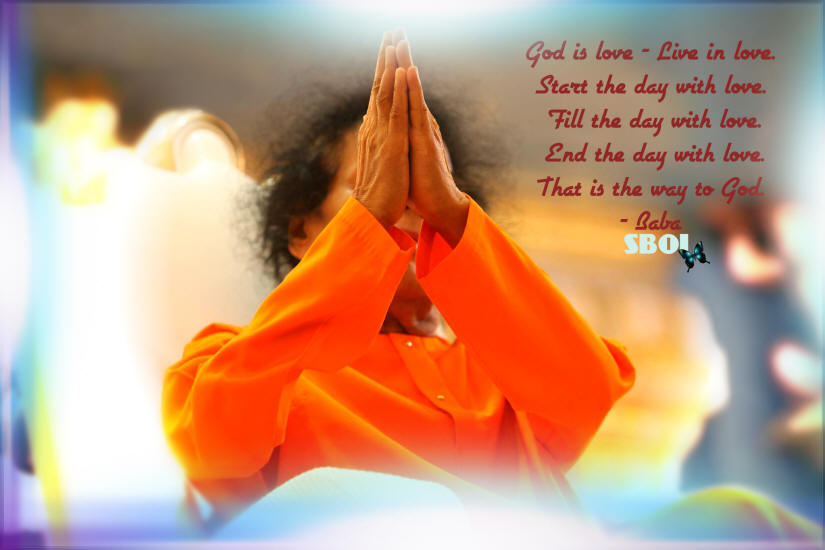 sathay Sai Baba Quotes with pictures - sayings of sathya sai baba